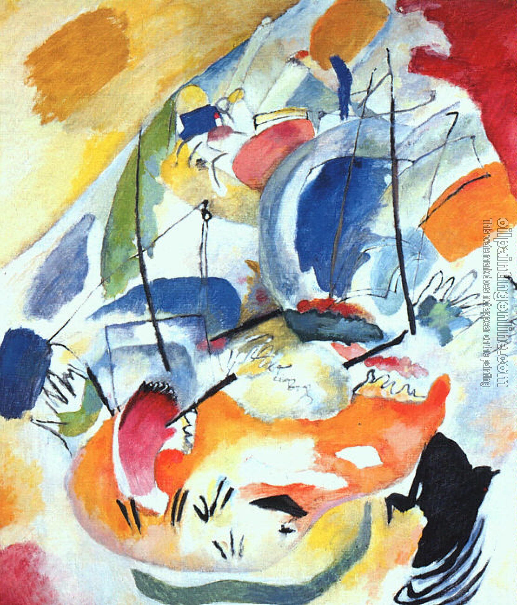 Kandinsky, Wassily - Oil Painting